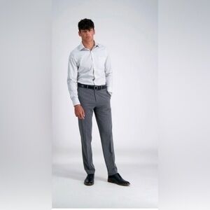 J.M. Haggar 4 Way Stretch viscose blend slim fit ,pocket ,Dress Pants